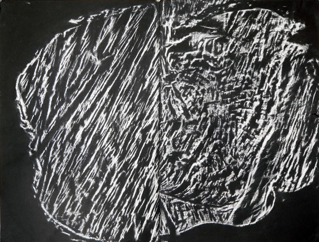tree stump drawing