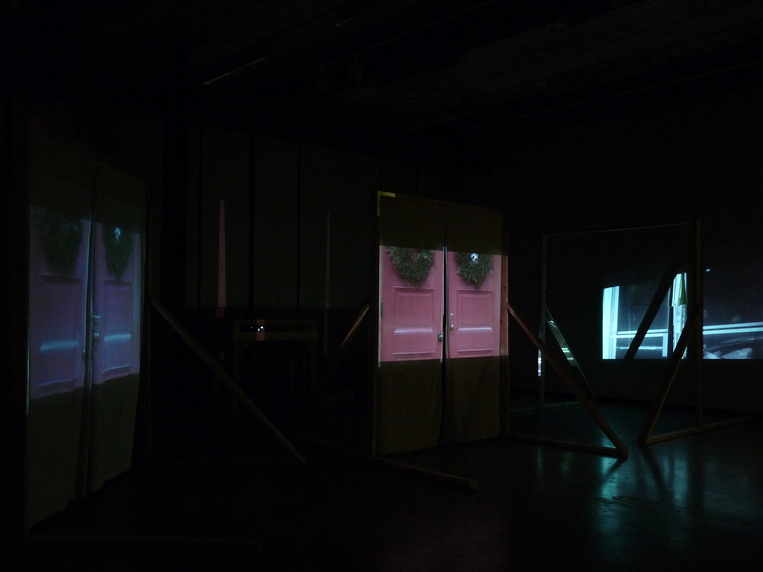 to walk through a doorway while turning a corner - image 5