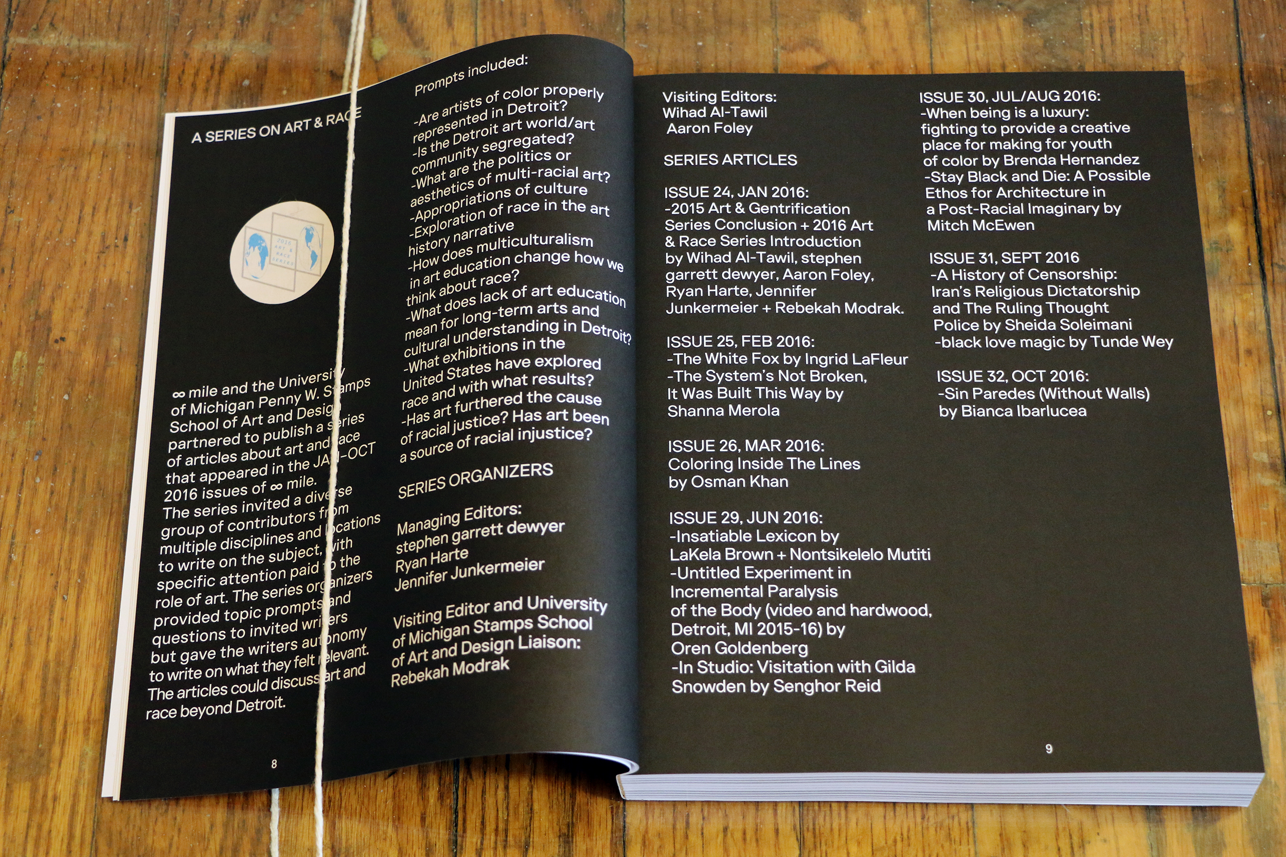 ∞ mile year 3 anthology: December 2015 - November 2016 - image 4